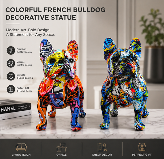 Colorful Standing Dog