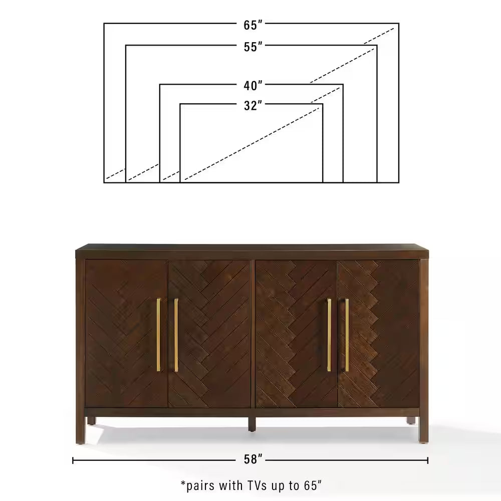 Darcy Dark Brown Sideboard