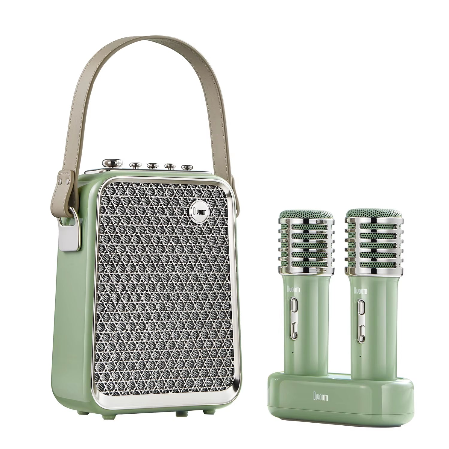 Songbird-Hq Portable Bluetooth Speaker Home Home Ktv Sound Set Home Karaoke Speakers Microphone Karaoke Microphone