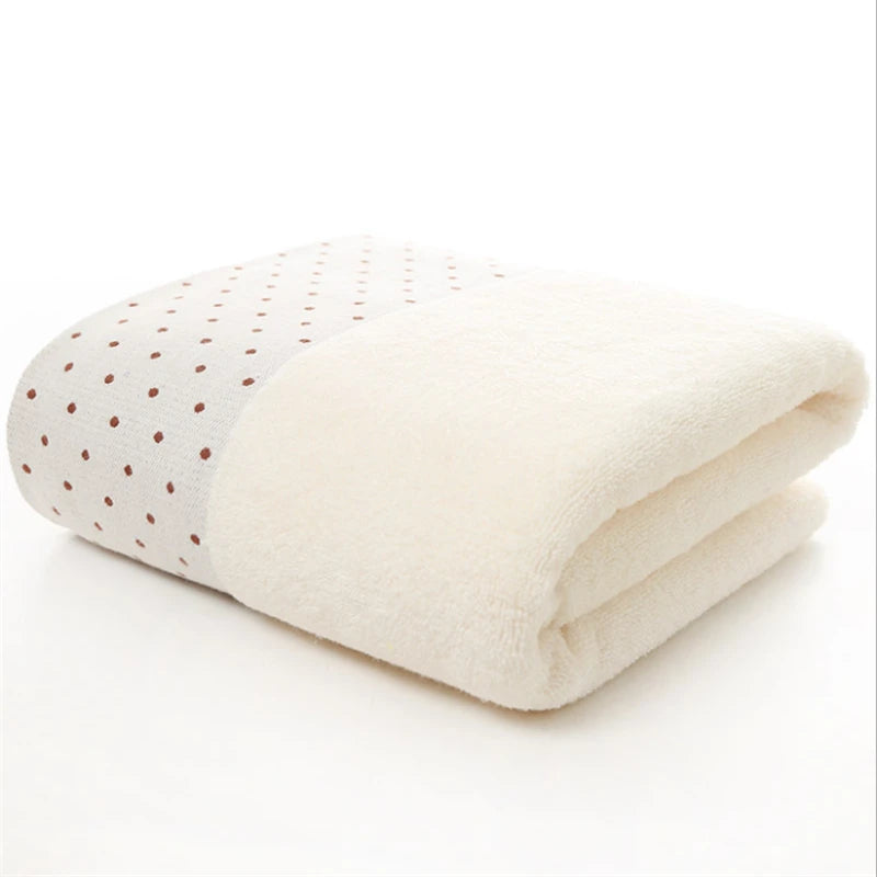 Pure Cotton Towel Super Absorbent Large Towels 35X75Cm Thick Soft Bathroom Towels Comfortable Bath Towels