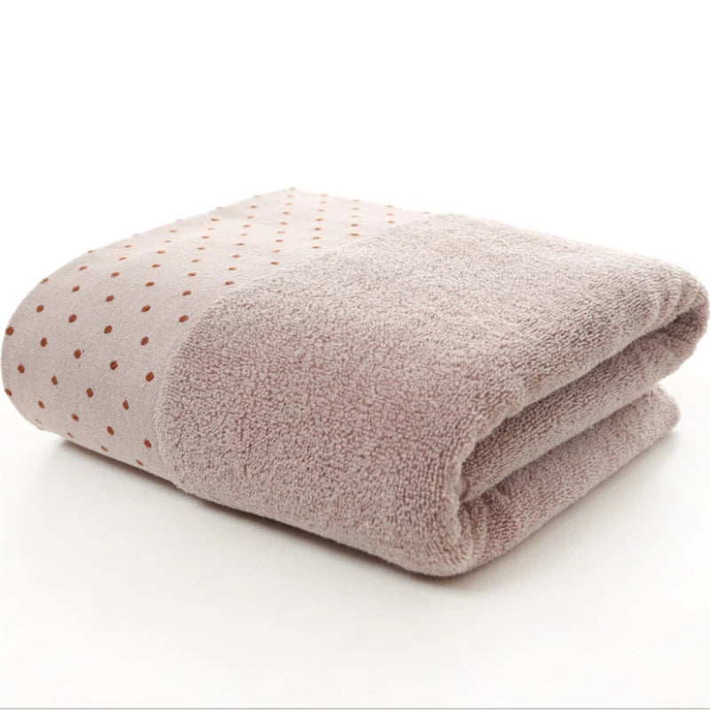 Pure Cotton Towel Super Absorbent Large Towels 35X75Cm Thick Soft Bathroom Towels Comfortable Bath Towels