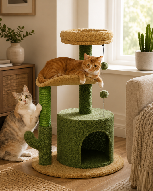 Cactus Cat Tree